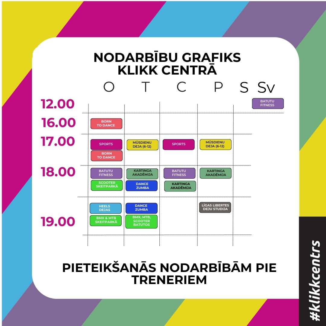 Nodarbibu grafiks
